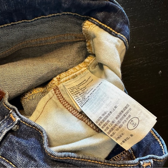 Hollister 30x32 Dark Wash Bootcut Dark Wash Denim - Picture 10 of 12